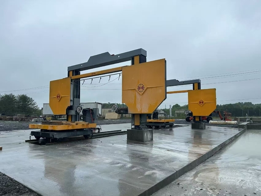 15kw motore principale Xianda Professional Stone Trimming Wire Saw For Block