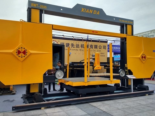 15kw motore principale Xianda Professional Stone Trimming Wire Saw For Block