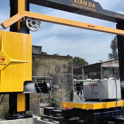 Macchine per seghe a filo di diamante ad alta velocità per il processo di taglio automatizzato