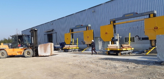 Macchine per segare il filo di diamante CNC ad alta precisione per il taglio e il taglio del marmo e del granito