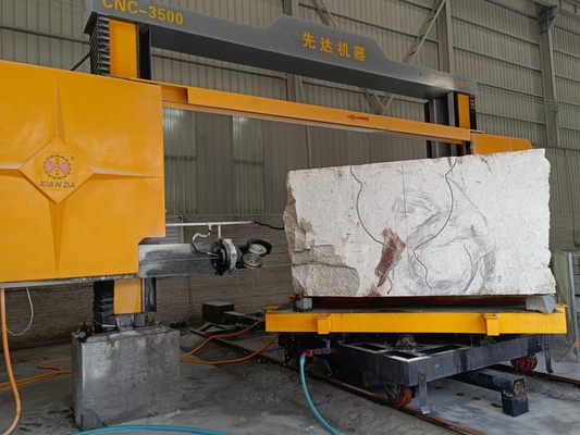 Macchine per segare il filo di diamante CNC ad alta precisione per il taglio e il taglio del marmo e del granito