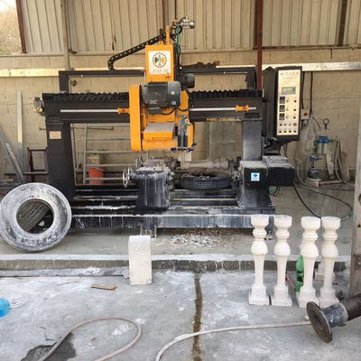 Macchina di taglio a baluster ad alta efficienza 4PCS con controllo PLC/CNC e diametro di lavorazione massimo di 500 mm per la lavorazione della pietra