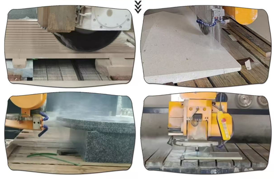 Macchina Tagliapietre a Ponte a 5 Assi: Soluzione Professionale per Granito, Marmo e Altri Materiali