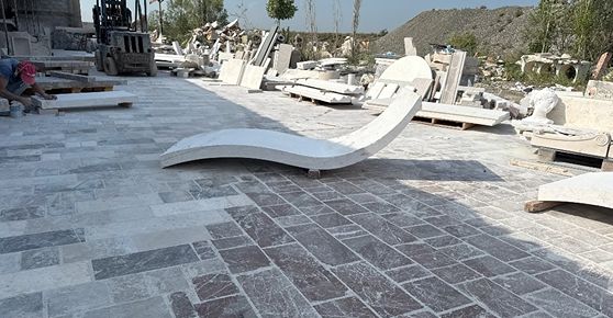 Tagliatrice a filo CNC automatica a 4 assi per pietra per cava e fabbrica