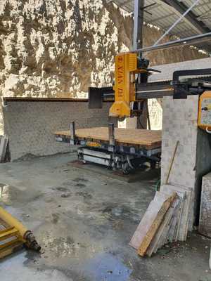 Tagliatrice a ponte a infrarossi per blocchi medi, macchina per pietra per marmo e granito