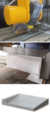 Tagliatrice per pietra a ponte a quattro assi con smussatura a motore servo da 0-60°