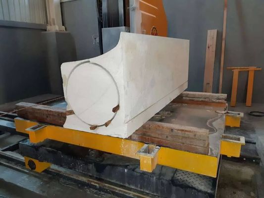 Tagliatrice a filo diamantato CNC per taglio blocchi
