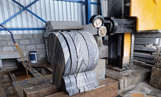 Profiling-Diamond-Wire-Saw-Machine (Macchina segatronchi a filo diamantato)