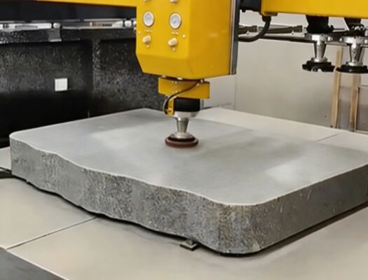 Macchina lucidatrice intelligente integrata ad alta precisione con alimentazione automatica per la lucidatura della pietra