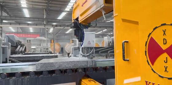Macchina per seghe a filo CNC verticale con controllo PLC per il taglio di pietra, consumo di acqua di 4 m3/h, lunghezza del filo di 20-50 m