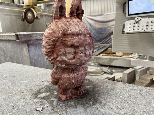 Sistema di sicurezza Macchina di taglio per seghe da ponte con peso lordo 5100kg e potenza lordo 57/67kw