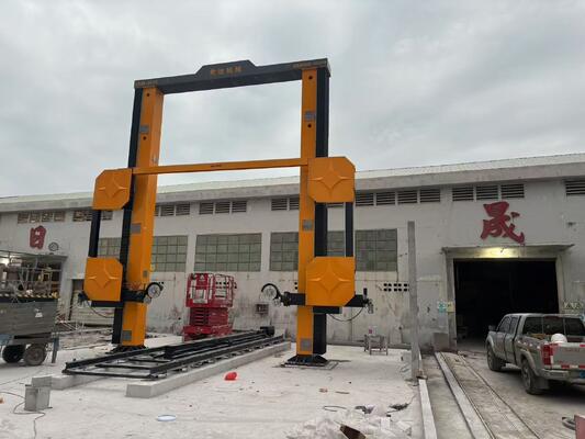 Macchina per filo diamantato CNC con dimensioni massime di lavorazione 3500*3000*1800mm e motore principale da 11kw per il taglio della pietra