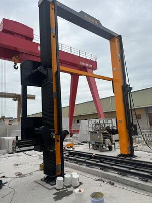 Macchina per filo diamantato CNC con dimensioni massime di lavorazione 3500*3000*1800mm e motore principale da 11kw per il taglio della pietra