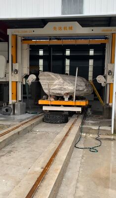 Macchina per filo diamantato CNC con dimensioni massime di lavorazione 3500*3000*1800mm e motore principale da 11kw per il taglio della pietra