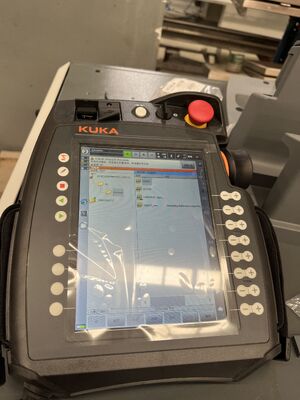 Macchina per il taglio della pietra robotizzata CNC a 6 assi con controllo interpolato e mandrino BT40 per intaglio su larga scala fino a 3100 mm