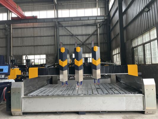 Macchina CNC per incisione in pietra con precisione di 0,02 mm 15m/min Velocità dell'aria Potenza elettrica per incisione di precisione