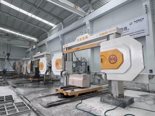 4 assi CNC seghe a filo di diamante per il taglio di granito e marmo