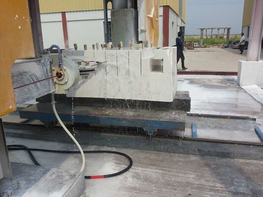 4 assi CNC seghe a filo di diamante per il taglio di granito e marmo
