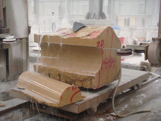 4 assi CNC seghe a filo di diamante per il taglio di granito e marmo