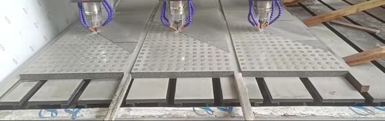 Macchina CNC per la scultura in pietra con precisione di 0,02 mm, velocità dell'aria di 15 m / min e elettrica per la pietra da pavimento tattile