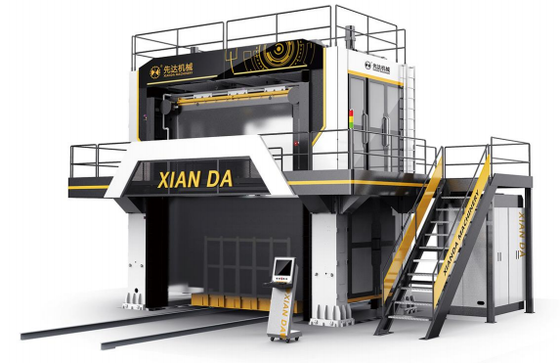 300kw Potenza totale Multi Wire Diamond Saw Machine con controllo Siemens PLC e ruote di guida in lega di alluminio per l'aviazione