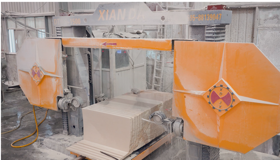 Macchina per il taglio a filo CNC a 4 assi per pietra di forma speciale | Attrezzatura per la lavorazione di profili di pietra irregolare