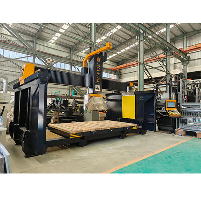 Macchina da taglio a ponte CNC a 5 assi Promuove sega per granito e marmo ad alta precisione 900 con rotazione a 360°
