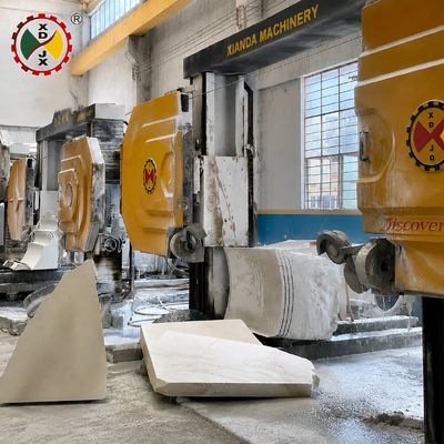 XIANDA Marmo Basalto CNC Diamante perlinea filo segato Pietra taglio macchina di profilazione