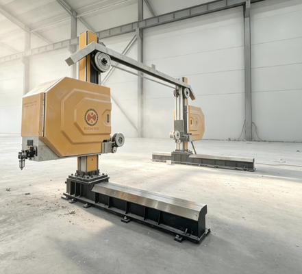 Macchina per seghe a filo CNC PLC mobile per il taglio di blocchi di pietra di grandi dimensioni