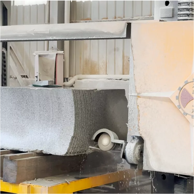 DTWS-2000SA Macchina per segatrice a filo diamantato CNC con alta precisione di taglio e rotazione a 360° per la profilatura della pietra