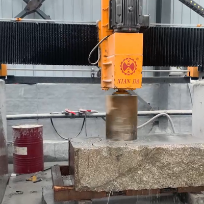 Macchina per carotaggio di pietra per strutture di ponti ZDDR-400, Attrezzatura automatica per la perforazione di fori nella pietra
