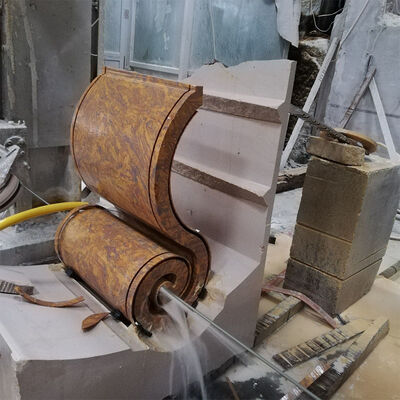 4 assi CNC seghe a filo di diamante per la profilazione di pietre complesse