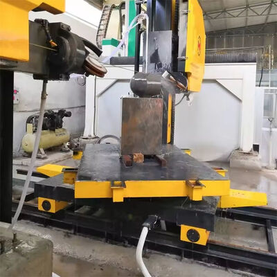 Segatrice industriale a filo diamantato CNC a 5 assi per la lavorazione di pietre architettoniche e monumenti
