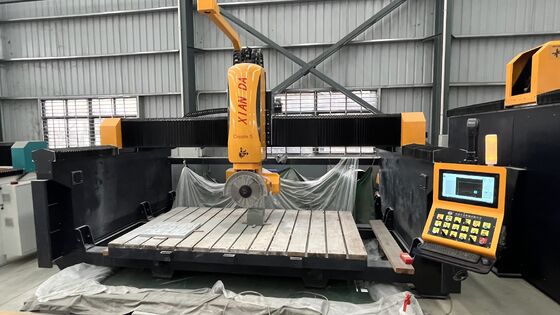 Xianda Trend 600 & Promote 600 Macchina da taglio per pietra a ponte CNC a 5 assi per granito, quarzo, controsoffitti, fresatura di stampi in pietra artificiale
