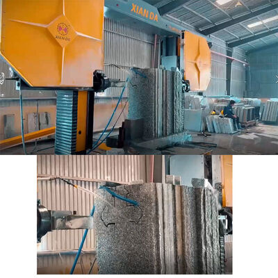 Macchina per la segatura a filo di diamante CNC per il taglio di contorni di forme speciali di lapidi e monumenti
