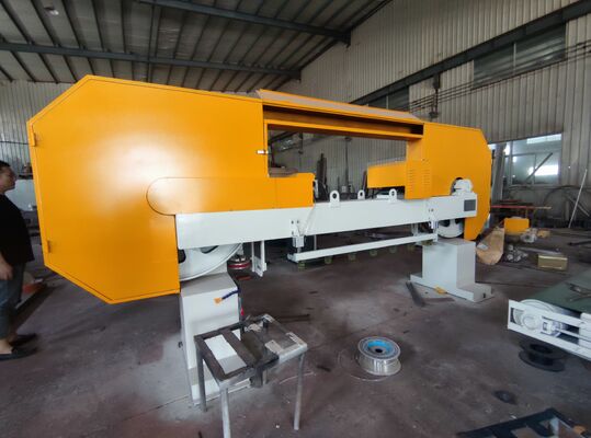 Macchina di taglio di pietra CNC a doppio scopo con motore principale da 7,5 kW 1250 mm Larghezza massima di taglio e velocità variabile del trasportatore