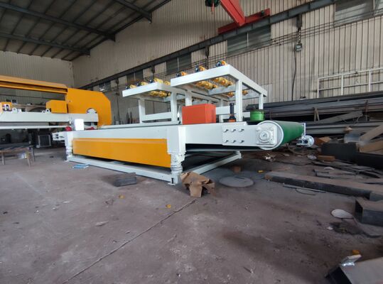 Macchina di taglio di pietra CNC a doppio scopo con motore principale da 7,5 kW 1250 mm Larghezza massima di taglio e velocità variabile del trasportatore