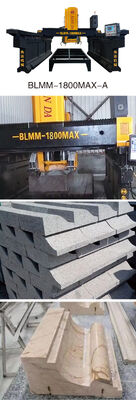 Macchine per il taglio e la fresatura lineari di tipo ponte CNC per granito di marmo