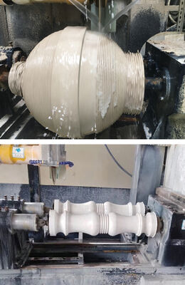 Controllo PLC/CNC due PC macchina di taglio baluster per granito di marmo