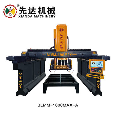 XIANDA BLMM‐1800MAX‐A/B 3 assi CNC doppia trave ponte di pietra linea di taglio fresatura per profilazione di granito marmo di pietra di forma speciale