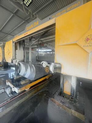 MACCHINA SAGOMATRICE A FILO CNC — LAVORA PRODOTTI CURVI, COLONNE E LAPIDI DI GRANDI DIMENSIONI (3000*3000*1500MM)