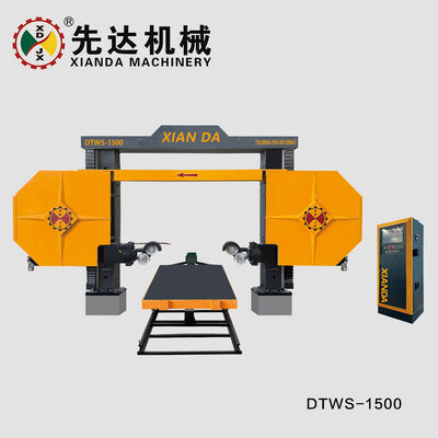 XIANDA DTWS-1500 DTWS-2000 Macchina a filo diamantato CNC a 4 assi, macchina per il taglio e la sagomatura di pietre e lapidi per granito, marmo e forme speciali