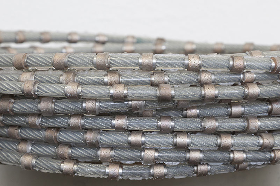 Granito che profila la pietra 8.8mm di Diamond Wire Saw Rope Cutting degli strumenti