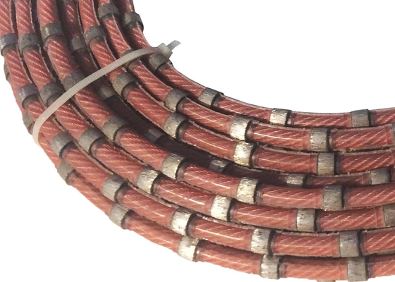 Taglio della pietra 8.8mm Diamond Wire Cutting Rope Marble che profila 20-30m/s
