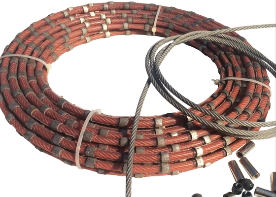 Il delineamento di marmo foggia il cavo per il taglio di metalli ha visto il taglio della pietra 8.8mm