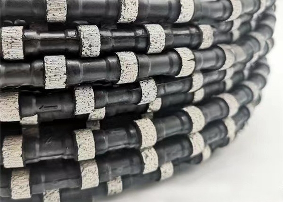 L'estrazione di marmo foggia la pietra 11.5mm di taglio di Diamond Wire Saw Rope To
