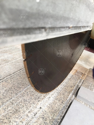 Tagliatrice di pietra a quattro palette del bordo per la lastra della colonna