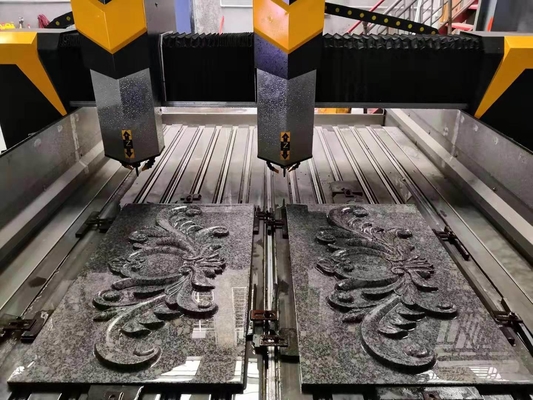 pietra di CNC 5.5kw che scolpisce la pietra 1600x2500mm della natura della macchina