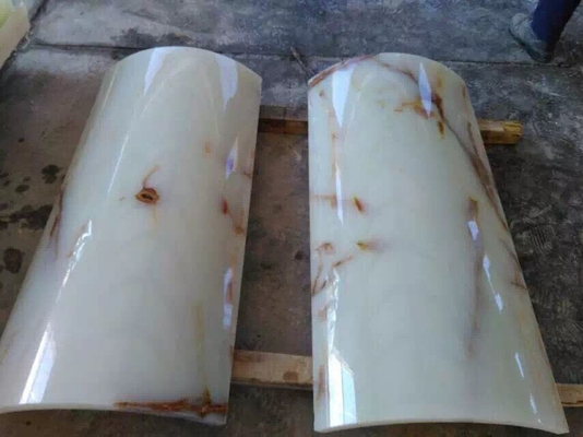 Levigatrice circolare di pietra della lastra dello SpA della tagliatrice della colonna