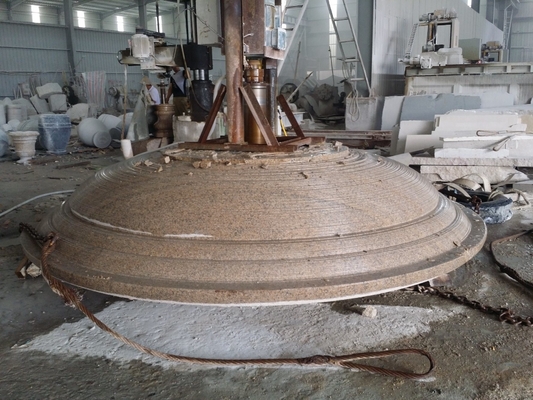 Macchina ossitaglio della pietra di profilo della base del cappuccio della colonna per il marmo del granito
